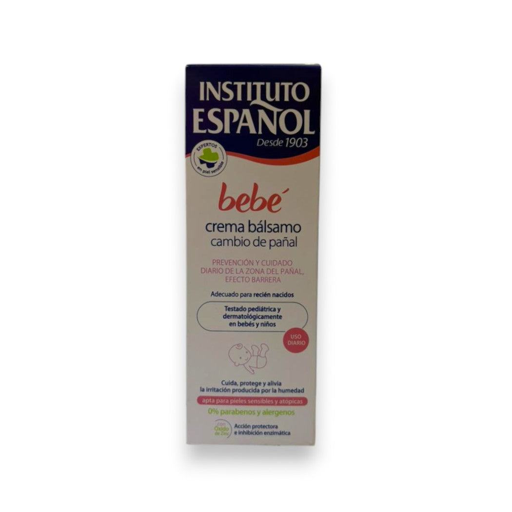 CREMA BALSAMO BEBÉ CAMBIO DE PAÑAL INSTITUTO ESPAÑOL 150ML