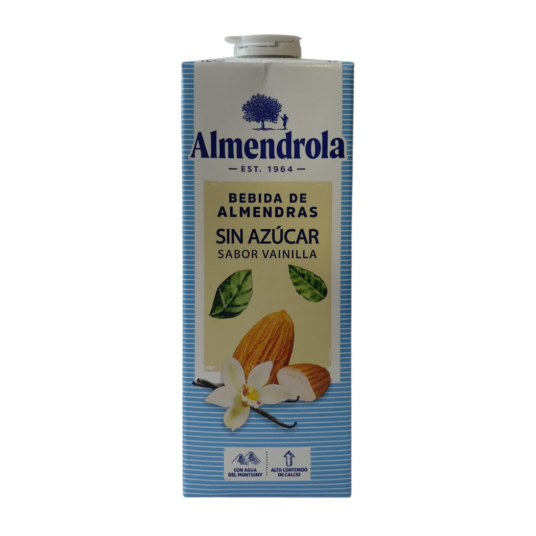 BEBIDA DE ALMENDRA/VAINILLA SIN AZUCAR 1L