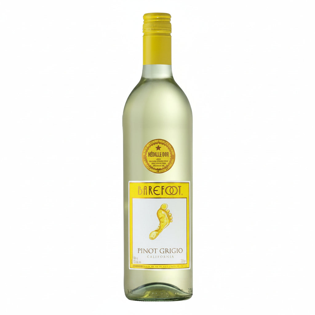 VINO BLANCO PINOT GRIGIO BAREFOOT 750ML