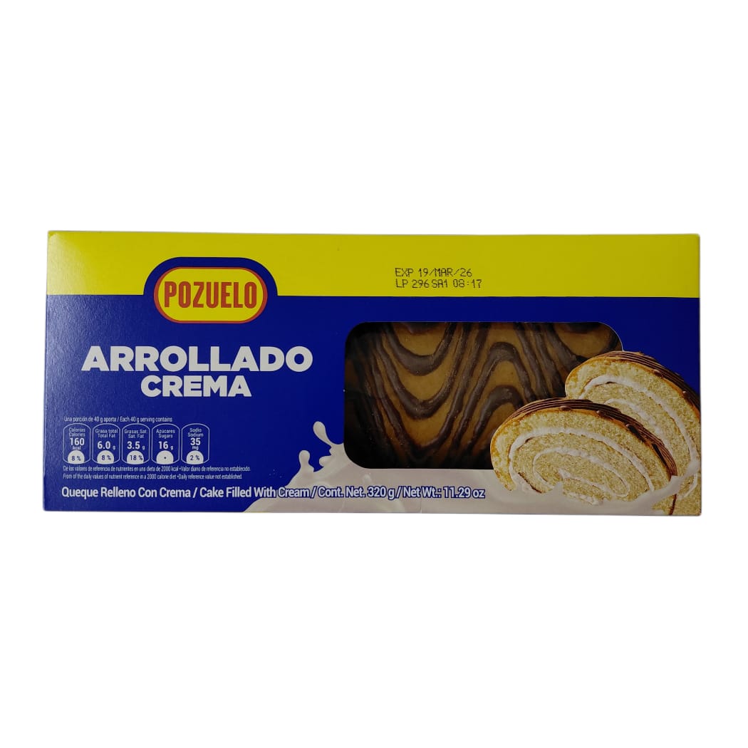 ARROLLADITOS VAINILLA POZUELO 320GR