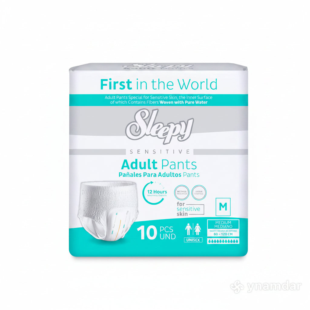 PAÑAL ADULTO SENSITIVE MIDI 10PZ