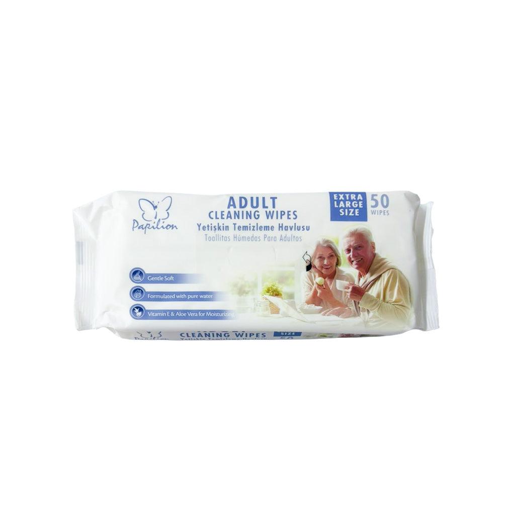 TOALLITAS HÚMEDA PARA ADULTOS 50U