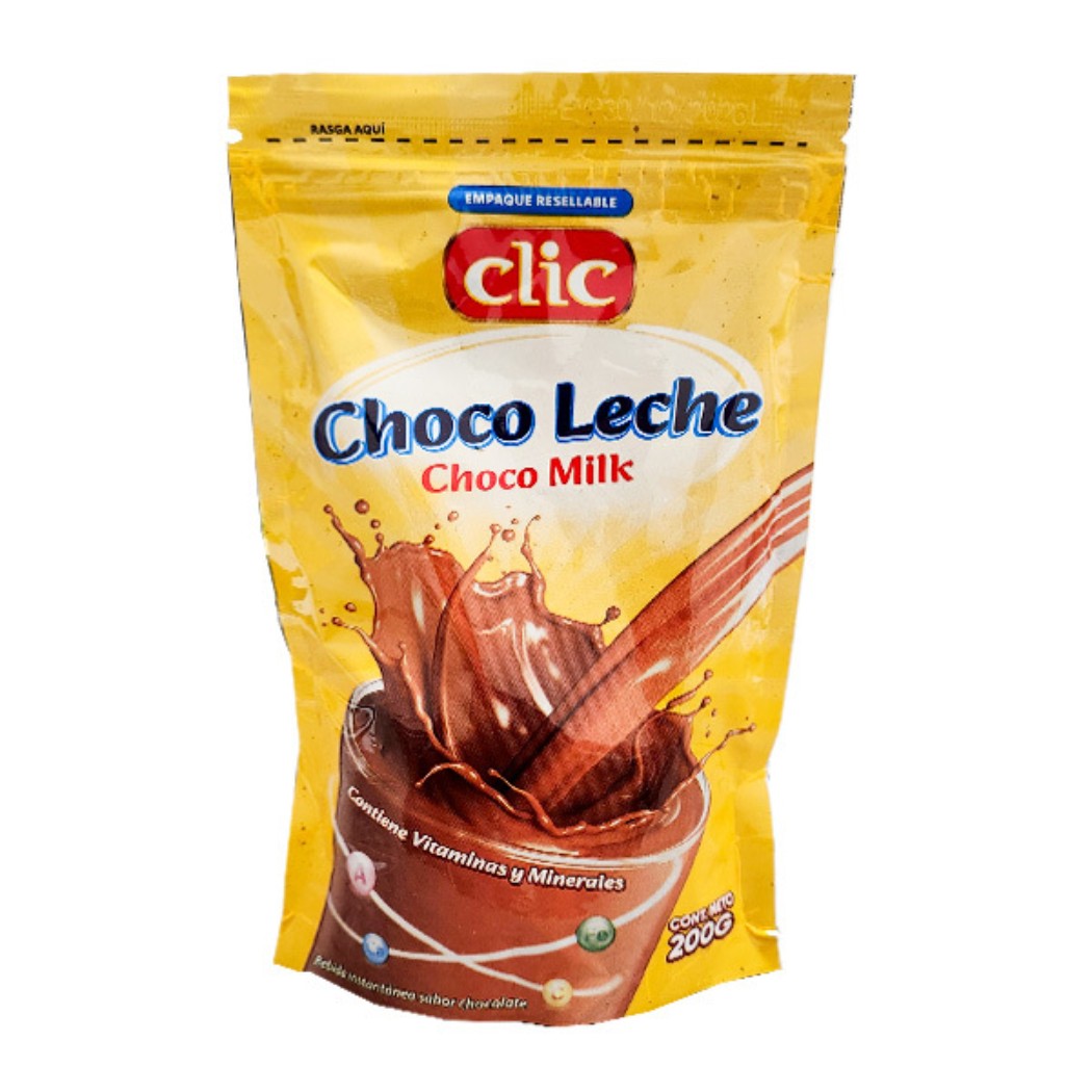 CHOCO LECHE CLIC 200GR