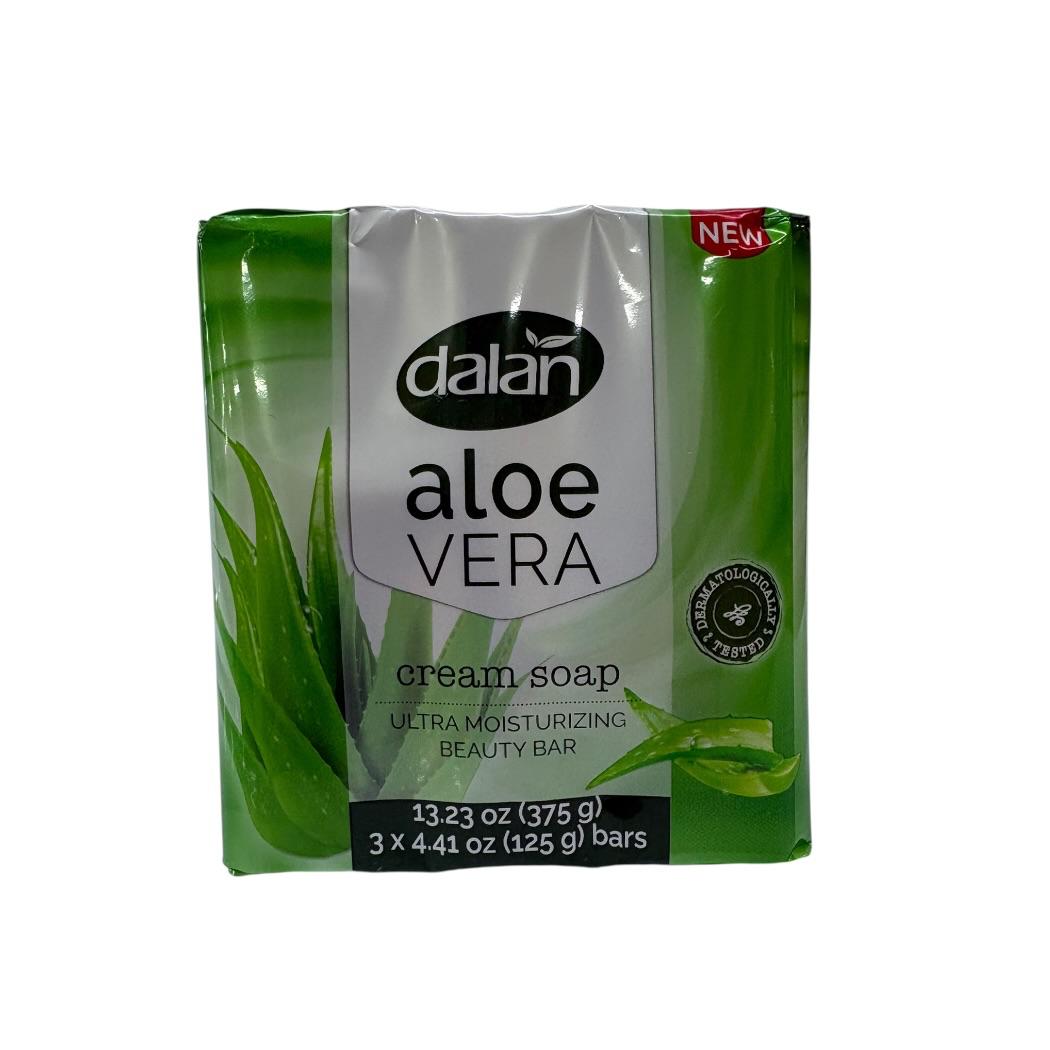 JABÓN DE TOCADOR ALOE VERA 3PACK 375GR