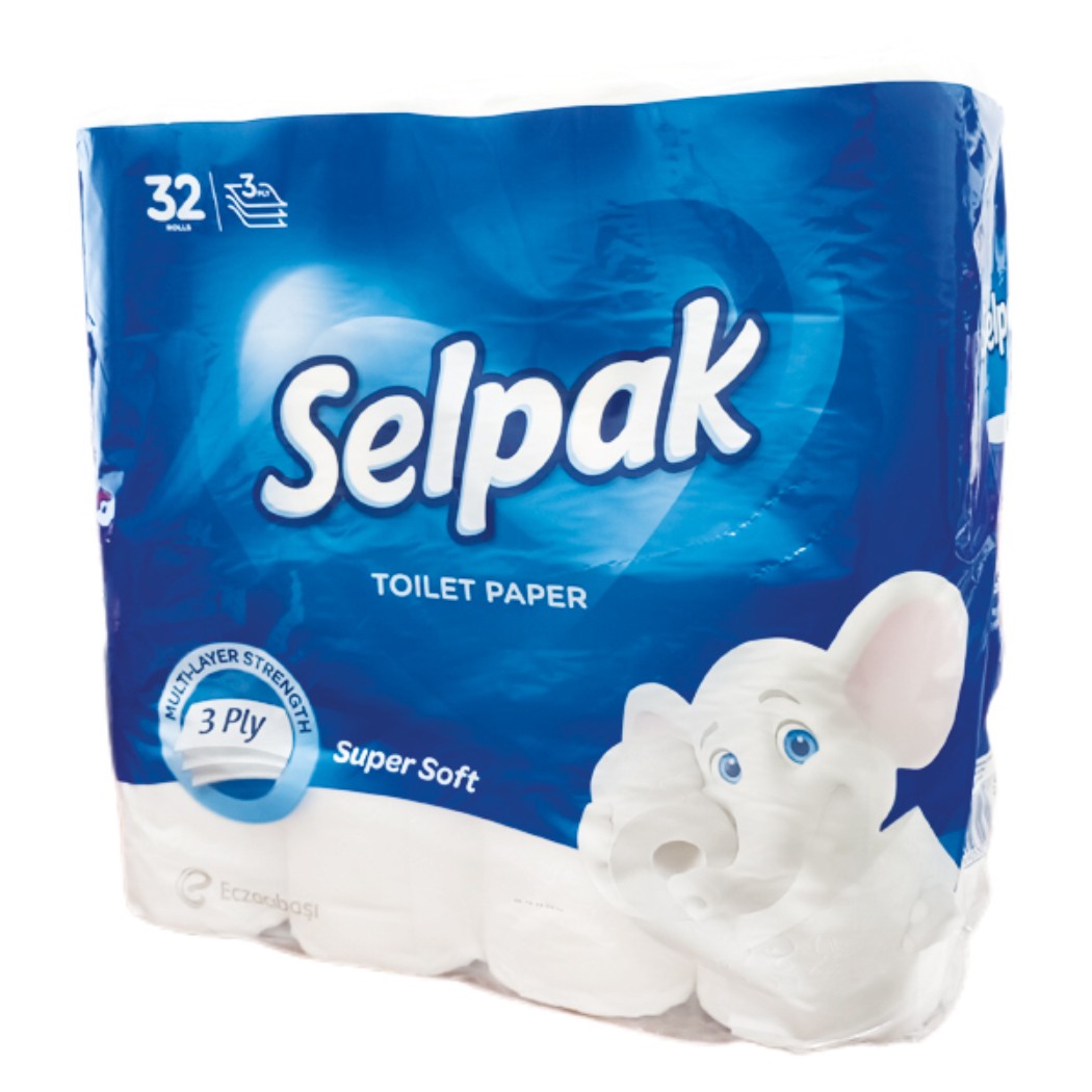 PAPEL HIGIÉNICO 32 ROLLOS 3PLY