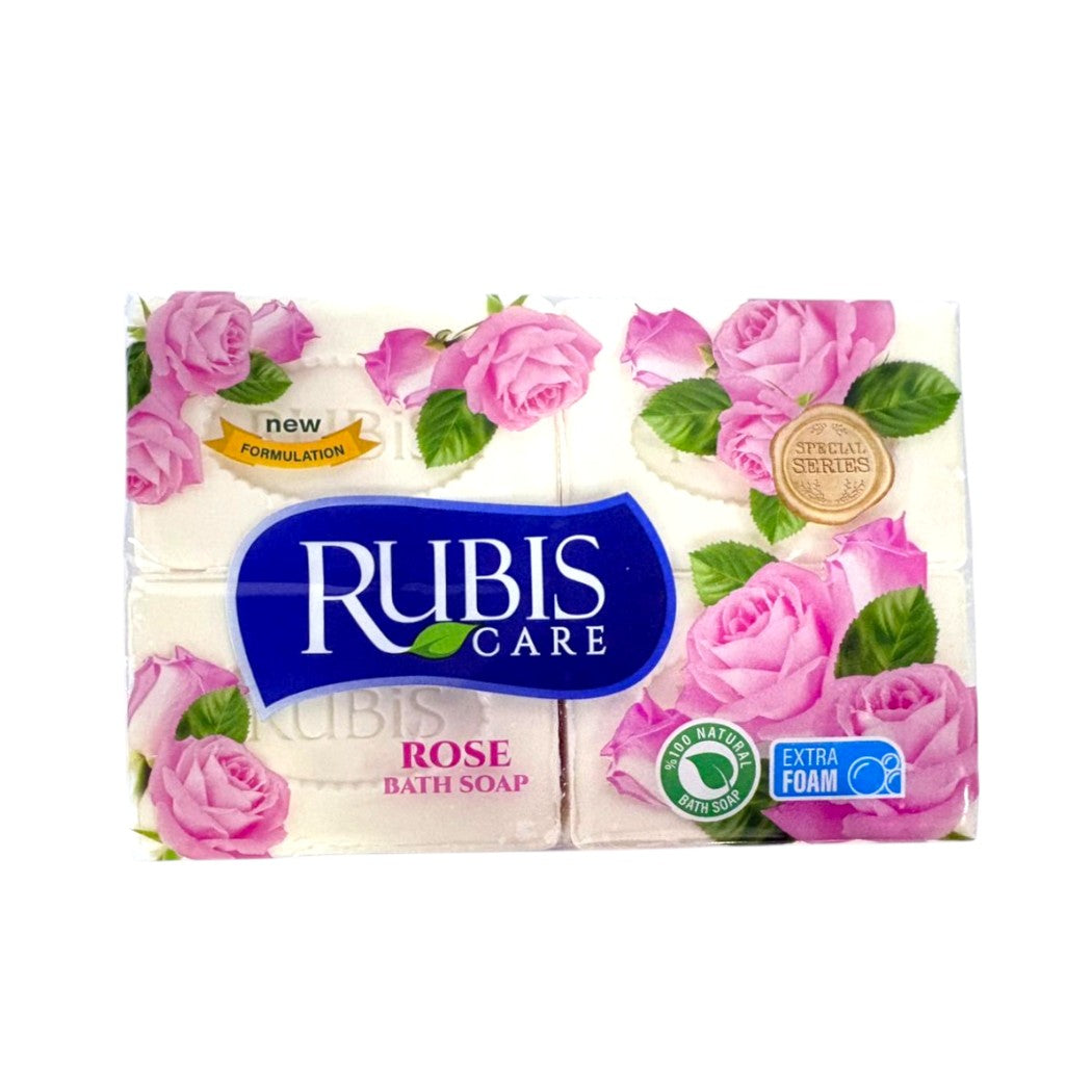 JABÓN BLANCO ROSE 4X125GR