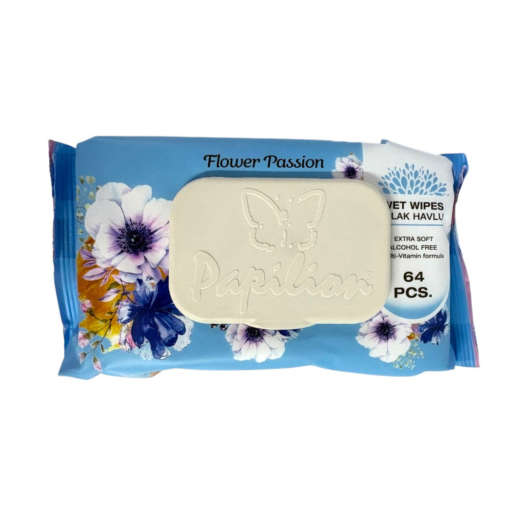 TOALLITAS HÚMEDAS FLOWER PASSION 64U