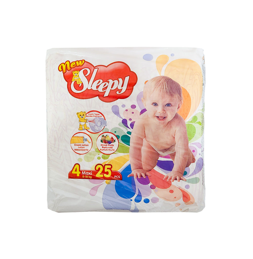 PAÑALES MAXI SLEEPY 25U