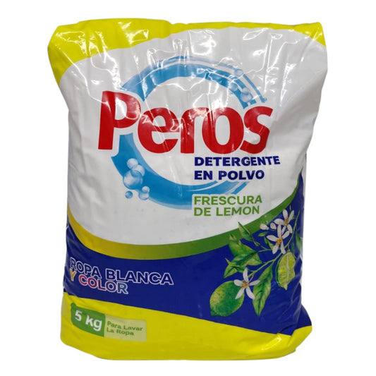 DETERGENTE EN POLVO LEMÓN 5KG