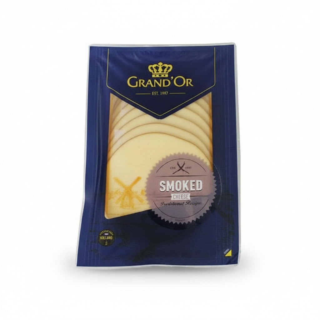 QUESO AHUMADO REBANADO GRAND OR 160GR