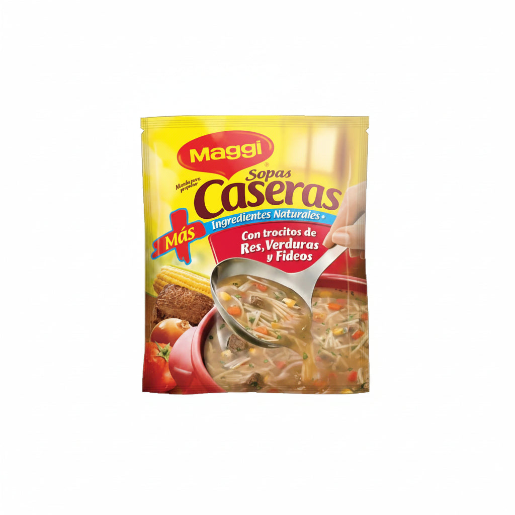 SOPA DE RES FIDEO CASERA MAGGI 200GR