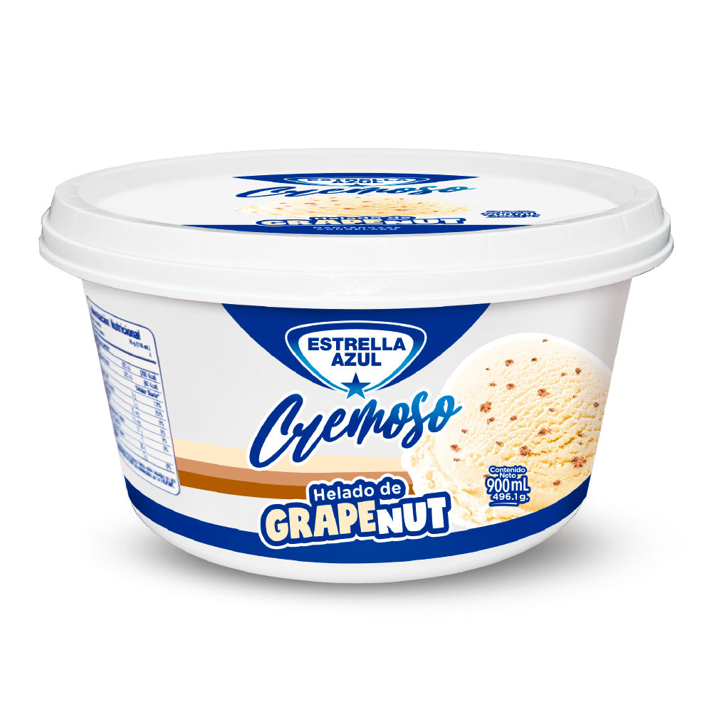 HELADO GRAPE NUT ESTRELLA AZUL 900ML