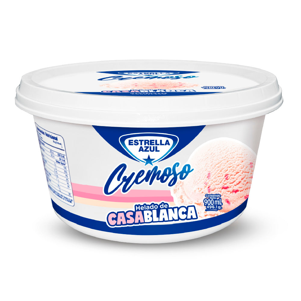 HELADO CASA BLANCA ESTRELLA AZUL 900ML