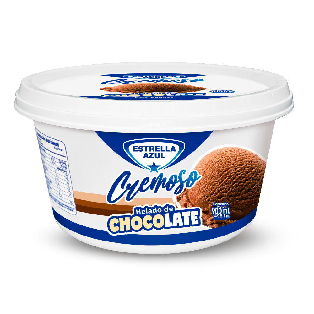 HELADO CHOCOLATE ESTRELLA AZUL 900ML