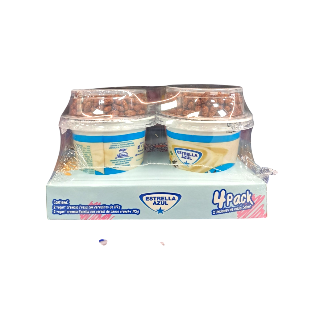 4PACK YOGURT CREMOSO KIDS 464GR