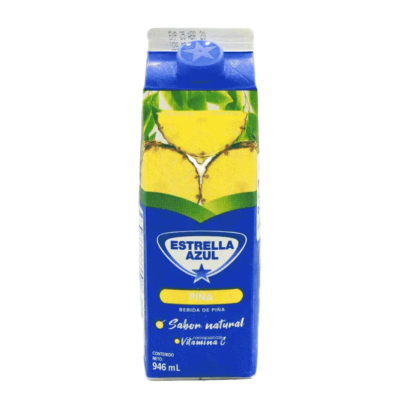 BEBIDA DE PIÑA ESTRELLA AZUL 946ML