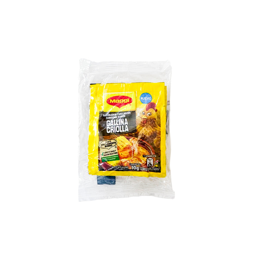 CONSOME GALLINA CRIOLLA MAGGI 10GR