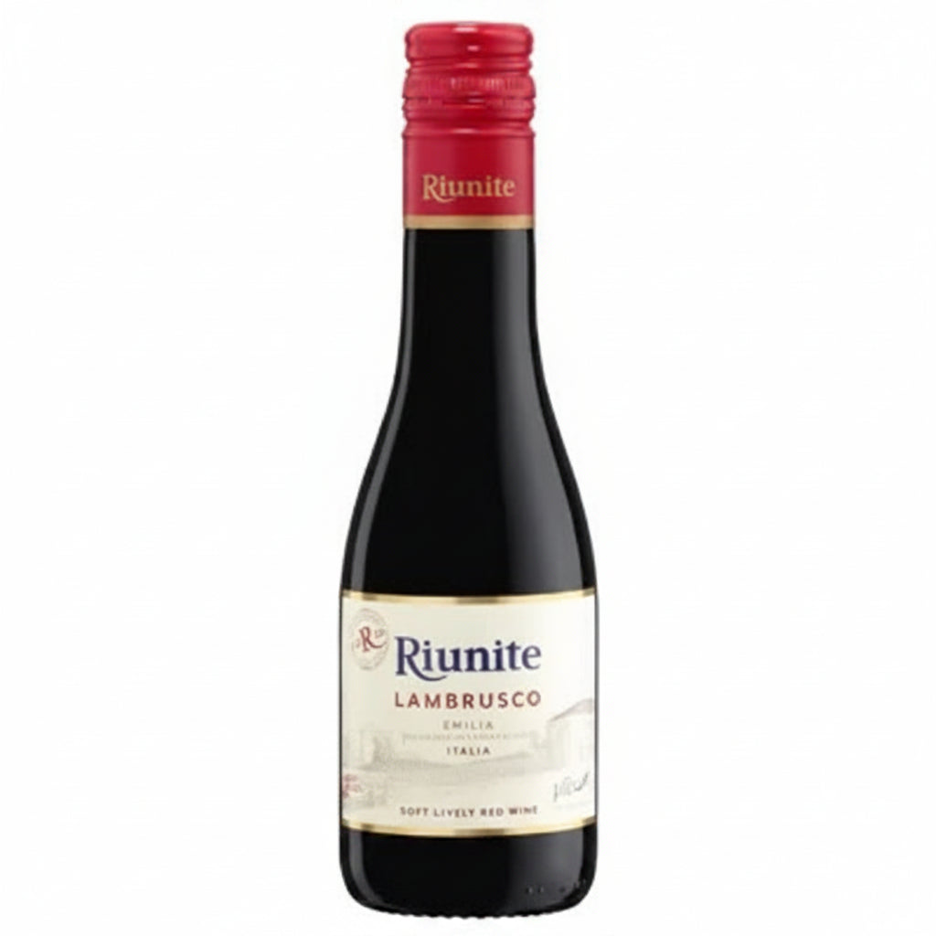 VINO TINTO LAMBRUSCO RIUNITE 187ML