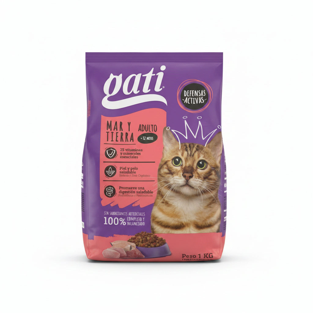 ALIMENTO PARA GATO MAR Y TIERRA 2.2 LB