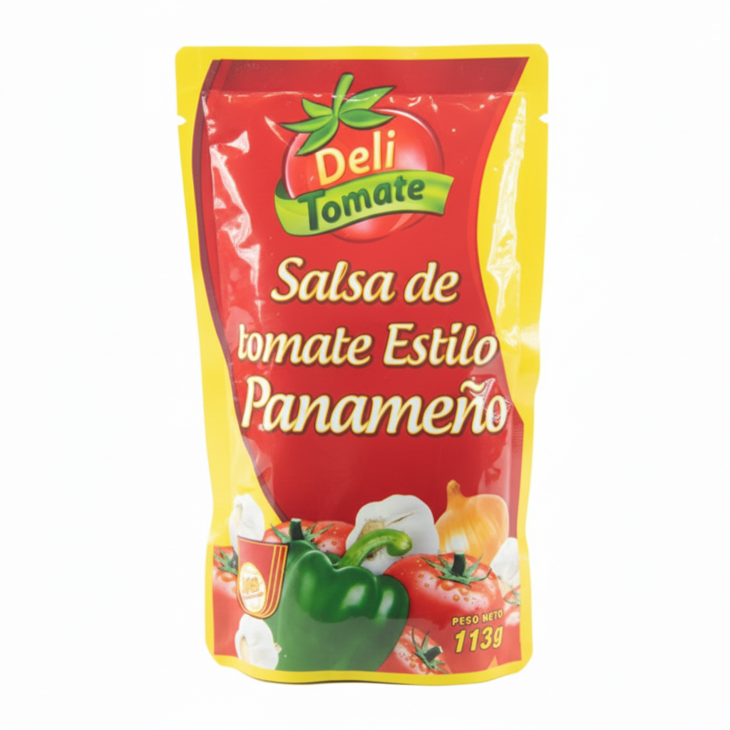SALSA TOMATE ESTILO PANAMEÑO DELI 113GR