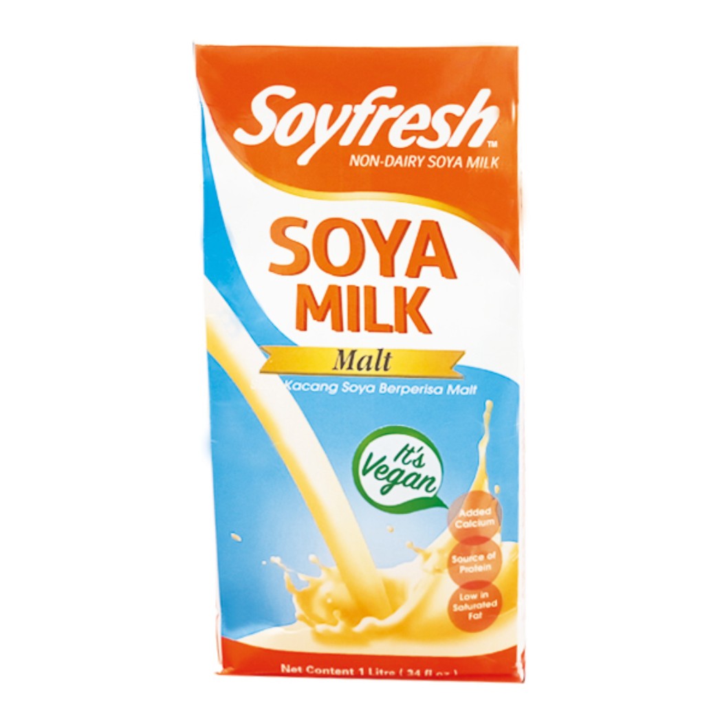 BEBIDA DE SOYA MALTEADA SOYFRESH 1L