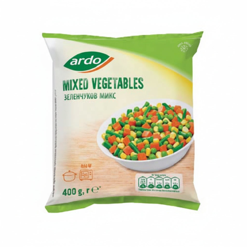 MIXED VEGETALES ARDO 400GR