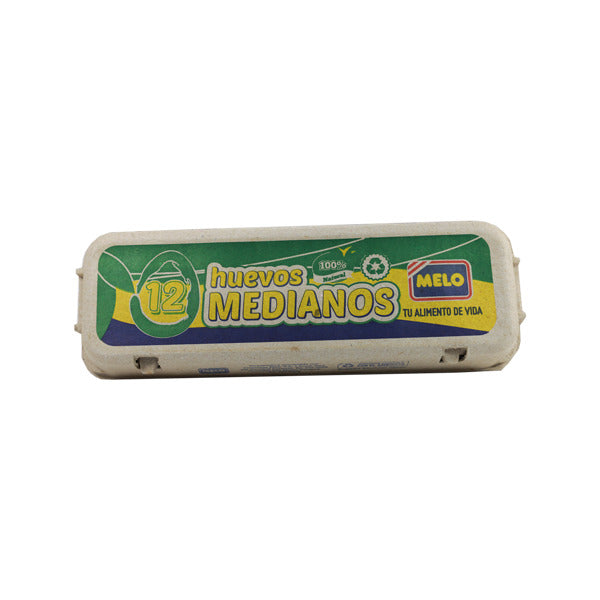 HUEVOS MEDIANO DOCENA MELO