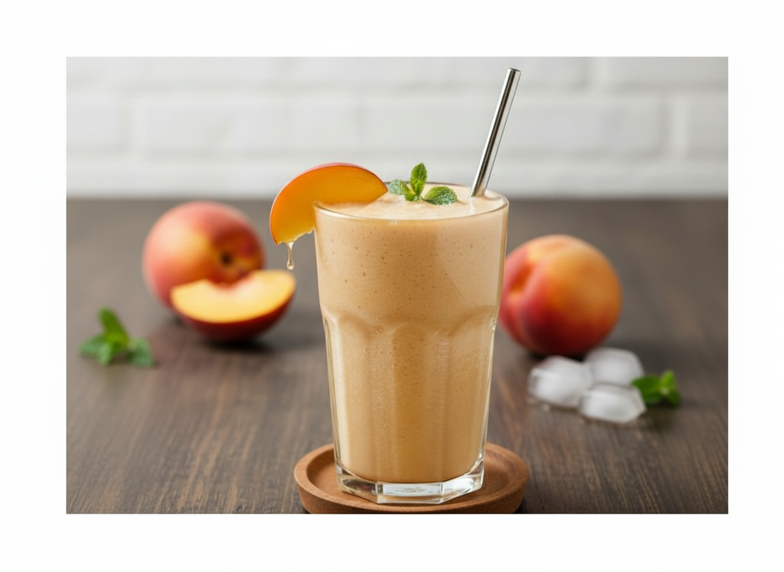 Batido de melocotón