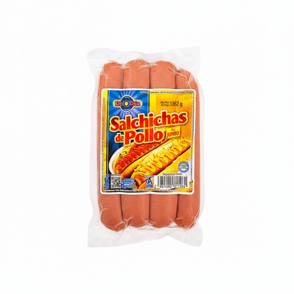 SALCHICHAS JUMBO DEL DIA