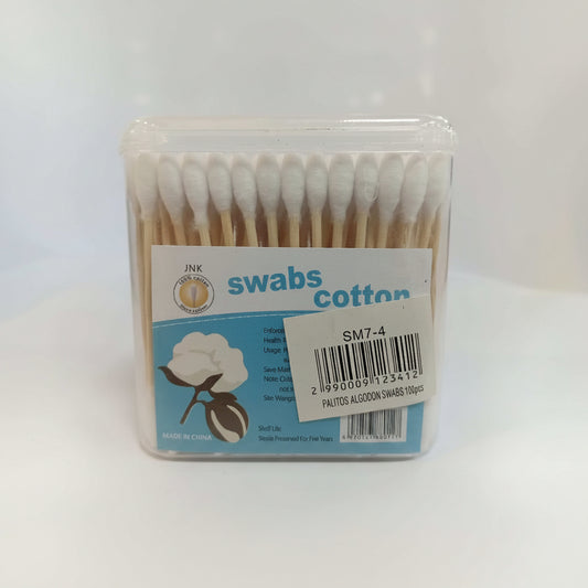 PALITOS ALGODÓN SWABS 100U