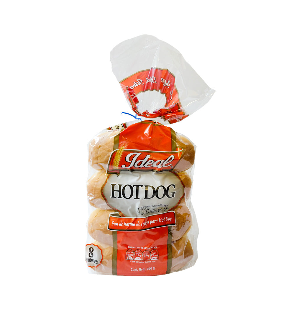 PAN HOT DOG IDEAL 350GR