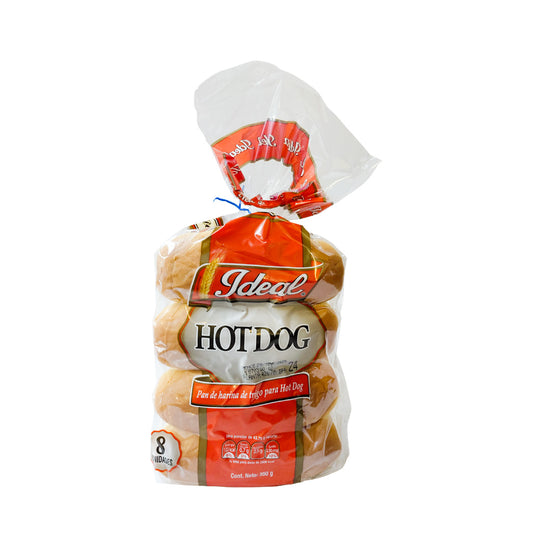 PAN HOT DOG IDEAL 350GR