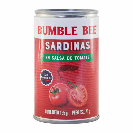 SARDINAS EN TOMATE BUMBLE BEE 155GR