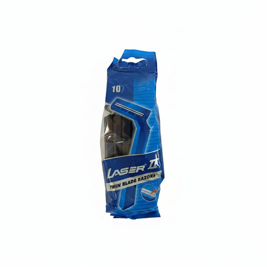 AFEITADORA LASER II TWIN BLADES 10U