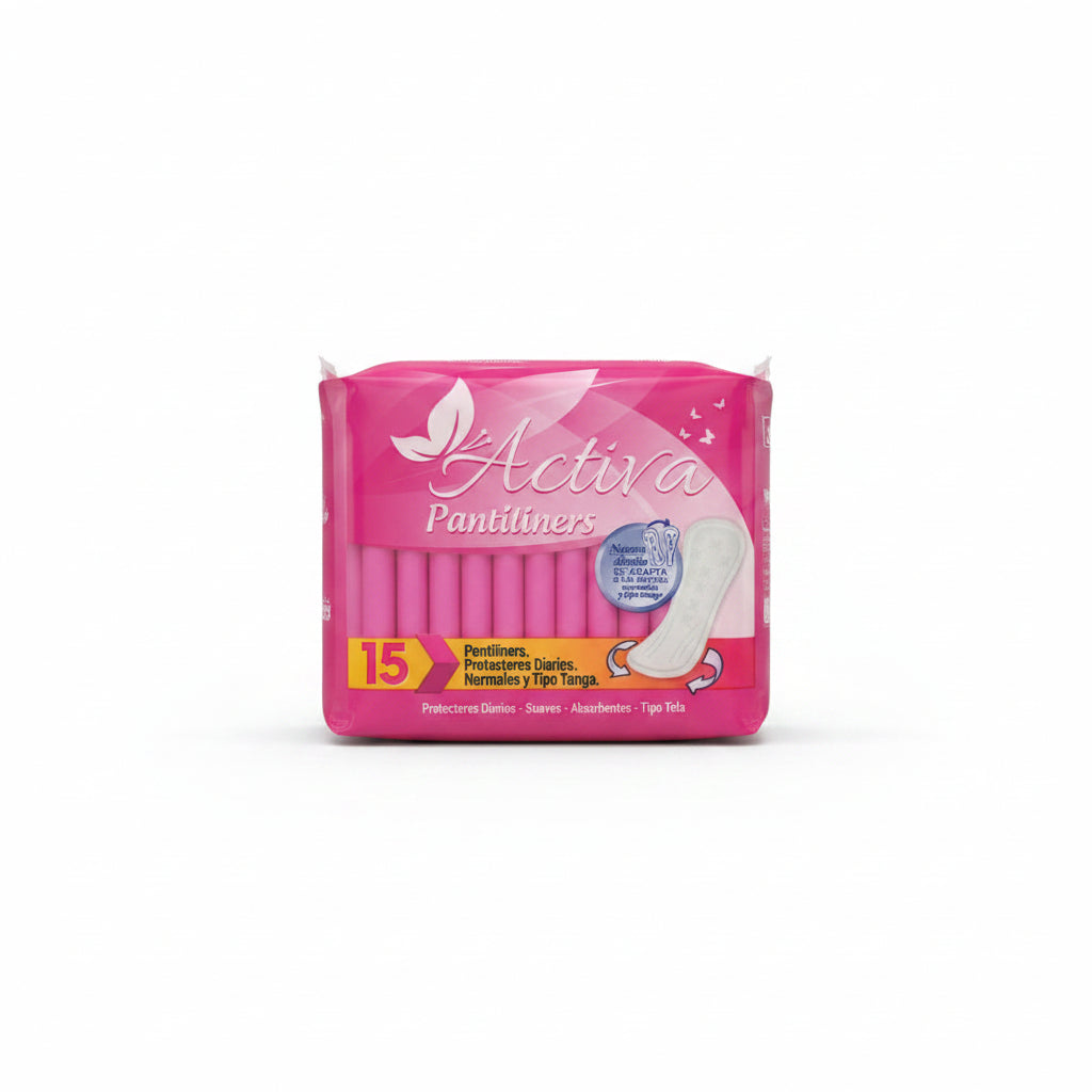 PROTECTORES DIARIOS NORMAL ACTIVA 15U