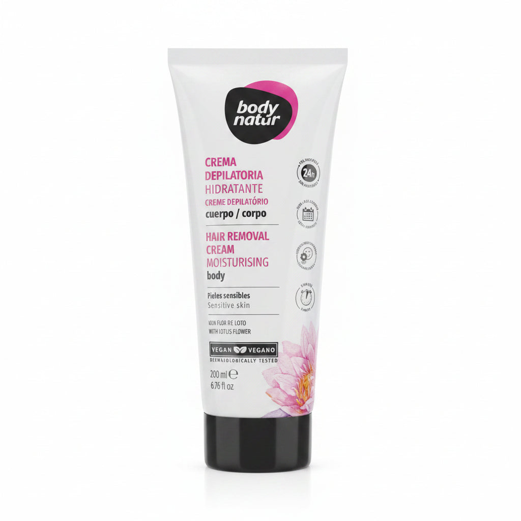 CREMA DEPILADORA LOTO BODY NATURE 200ML