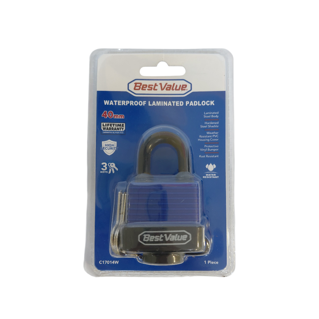 CANDADO LAMINADO DE 40MM