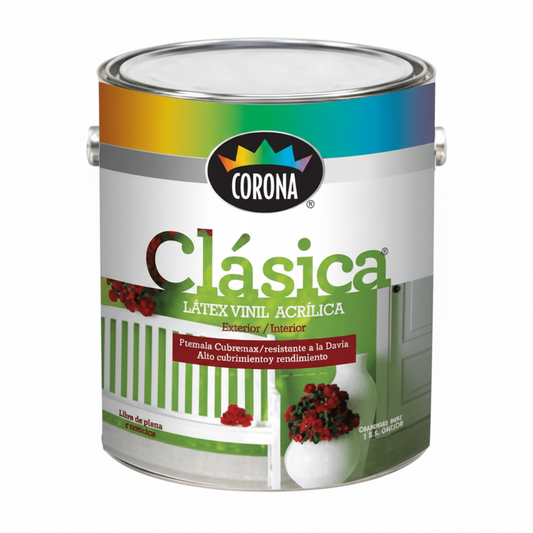 PINTURA CLASICA ACRILICA BLANCO 1/4G