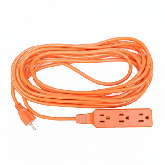 EXTENSION NARANJA CON REGLETA 25"