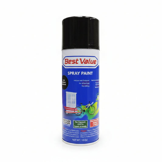 PINTURA EN SPRAY COLOR NEGRO MATE 10OZ