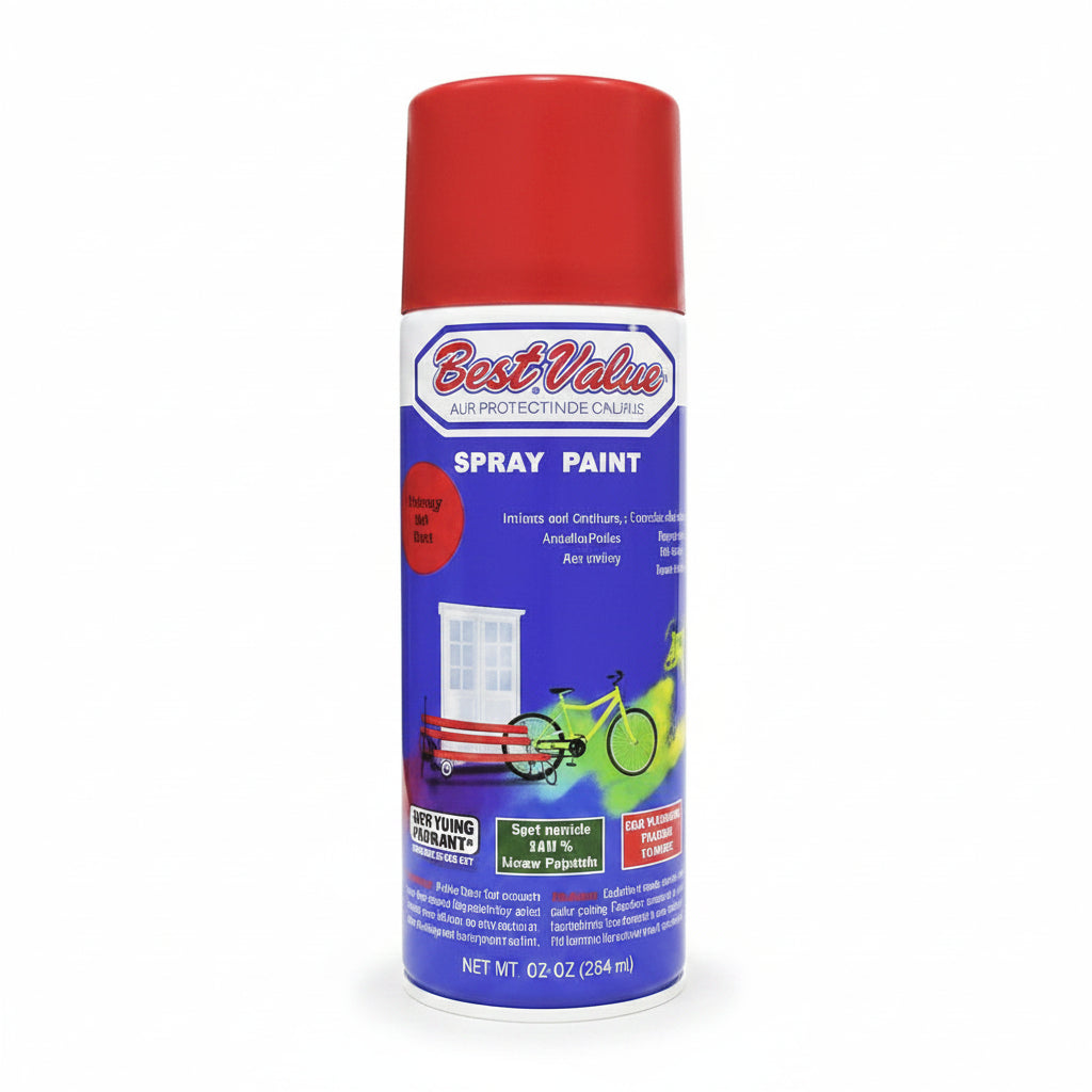 PINTURA SPRAY COLOR ROJO 10OZ
