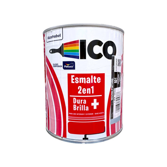 PINTURA DE ACEITE COLOR NEGRO 1/4GLN