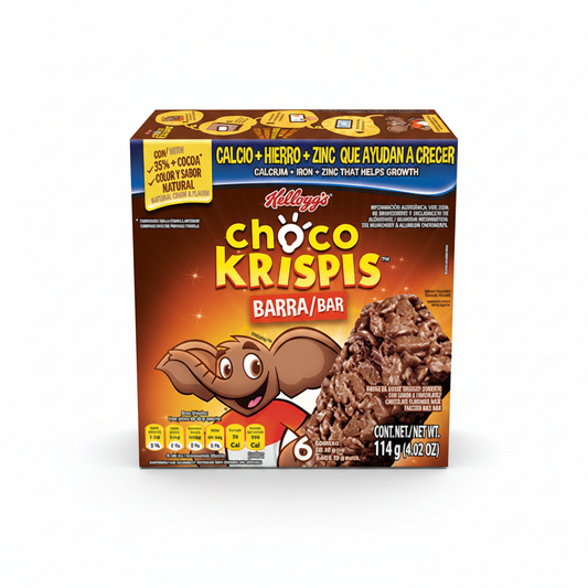 6PK BARRA CHOCO KRISPISS KELLOGGS 19GR