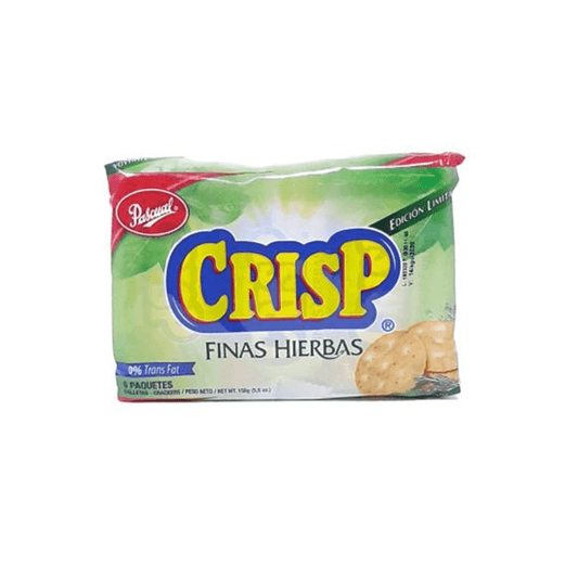 6PACK GALLETA FINAS HIERBAS CRISP 156GR