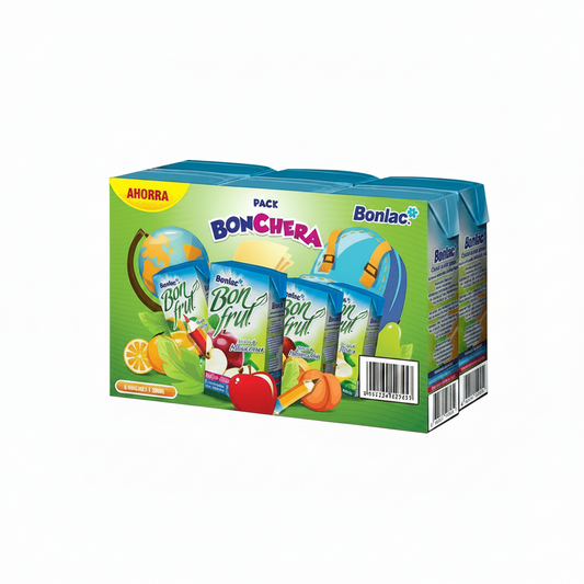 6PACK NECTAR SURTIDO BONFRUT UHT 200ML