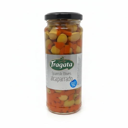 ACEITUNA ALCAPARRADO FRASCO FRAGATA 340GR