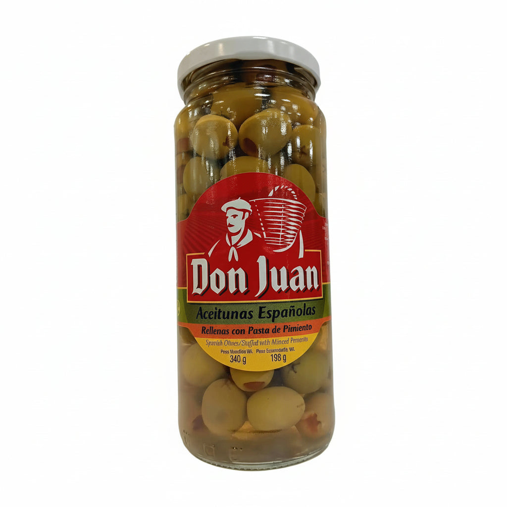 ACEITUNA RELLENA DE PIMENTON DON JUAN 7OZ