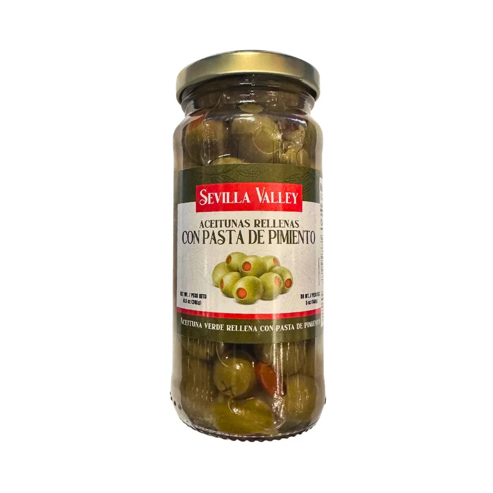 ACEITUNA CON PIMIENTO SEV. VALLEY 240GR