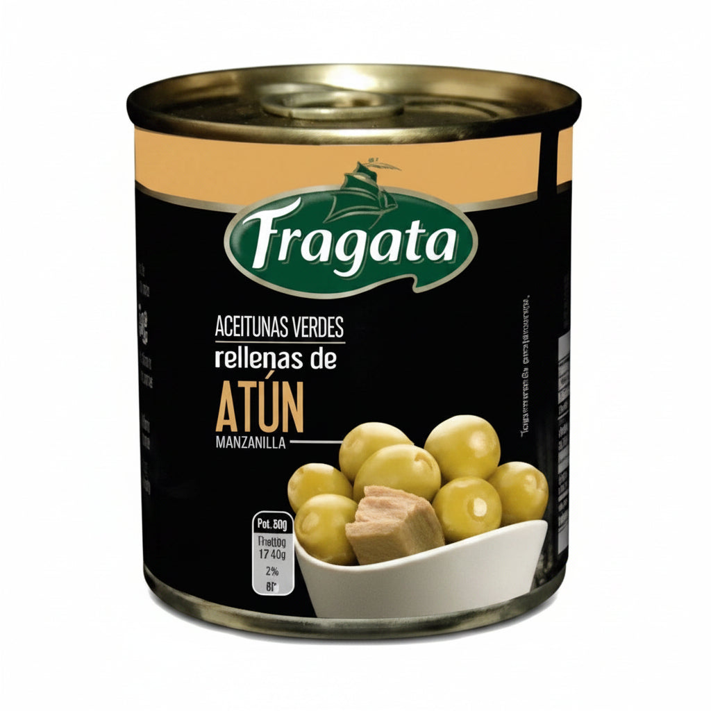 ACEITUNA RELLENA DE ATÚN FRAGATA 200GR