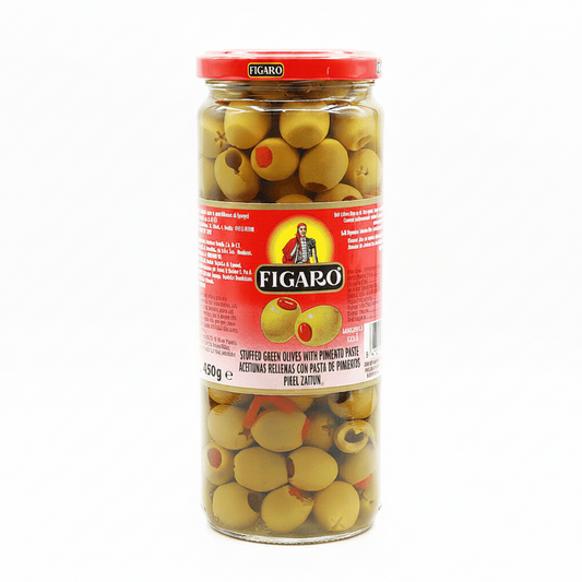ACEITUNA RELLENO PIMIENTO FIGARO 270GR